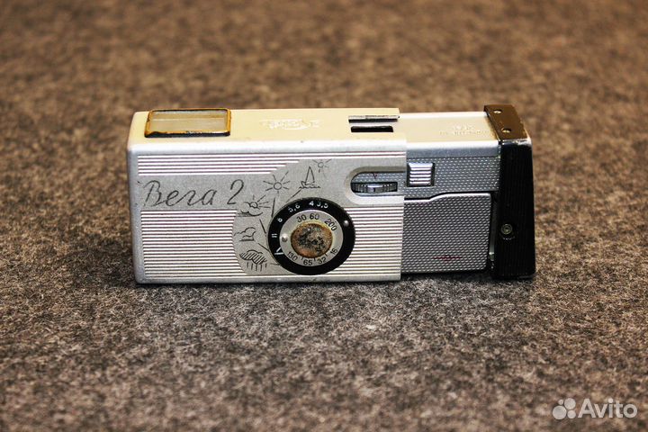 Фотоаппарат вега-2 СССР в чехле с пленкой