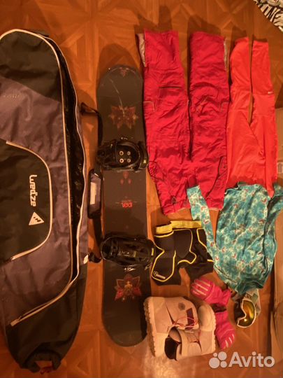 Сноуборд полный комплект