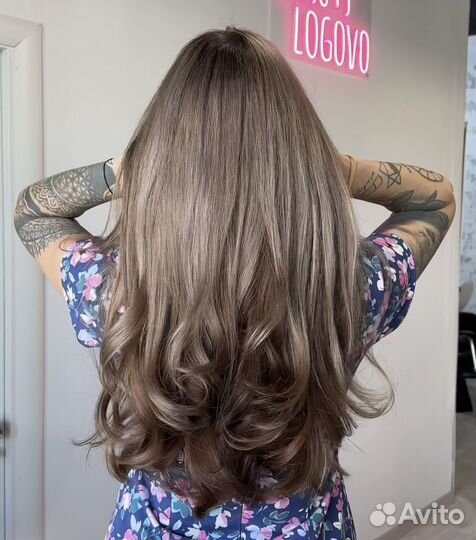 Окрашивание волос, стрижка