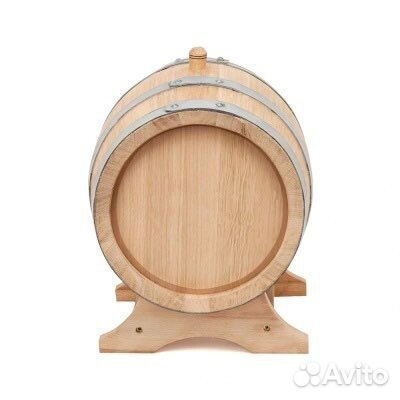 Бочка дубовая 20 л, краны, пробки, воск