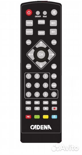 Пульт для цифровой cadena CDT 1711,1712