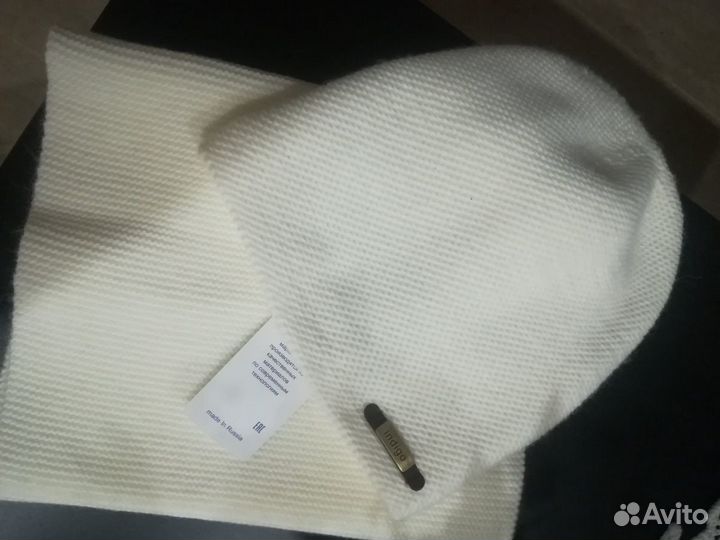 Комплект шапка и хомут зимняя