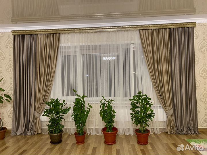 Шторы с тюлью
