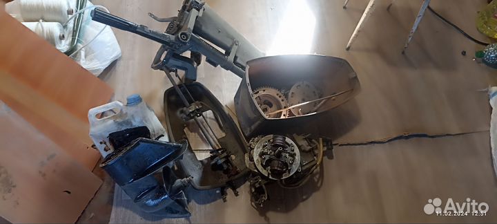 Лодочный мотор ветерок 8