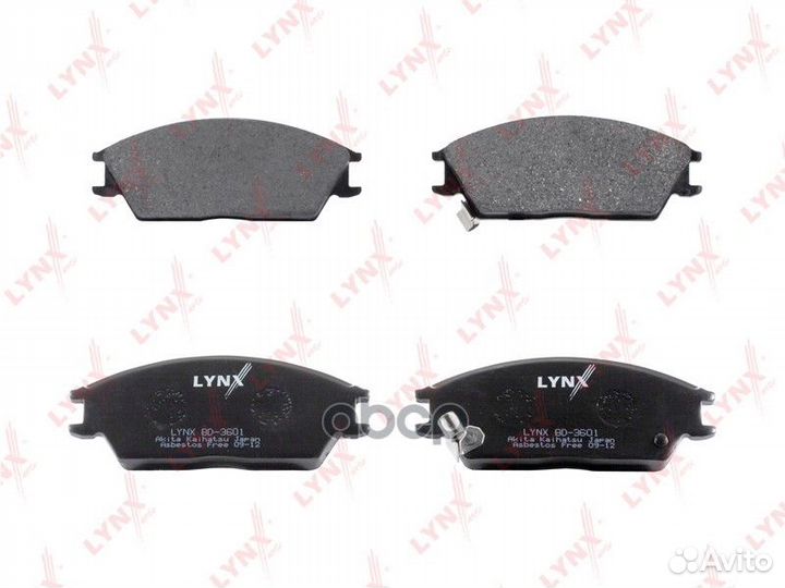 Колодки тормозные дисковые перед BD3601