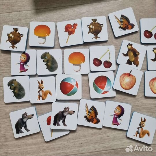 Настольные игры и книги для дошкольников пакетом
