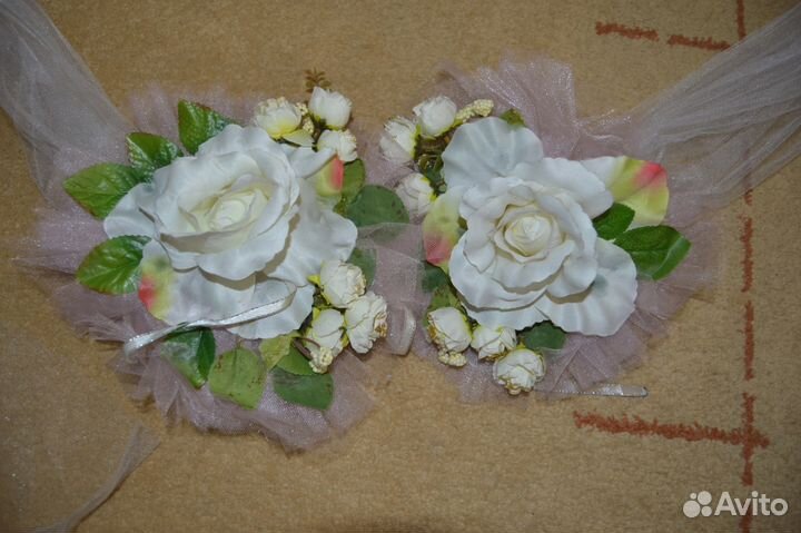 Прокат и продажа свадебные украшения на машину