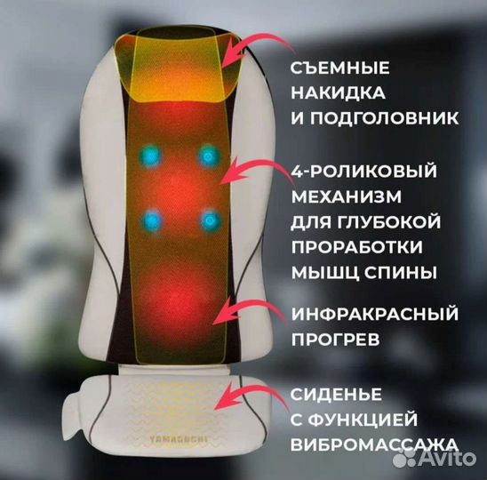 Массажная накидка yamaguchi