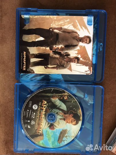 Анчартед, диск bluray