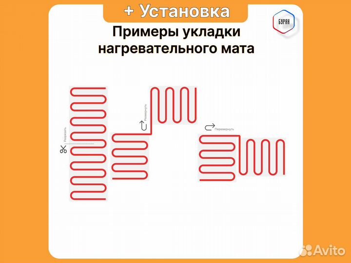 Теплый пол Russian Heat 7 кв.м