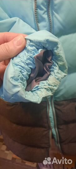 Пуховик подростковый зимний
