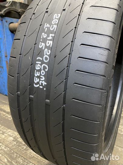 Continental ContiSportContact 5 265/45 R20