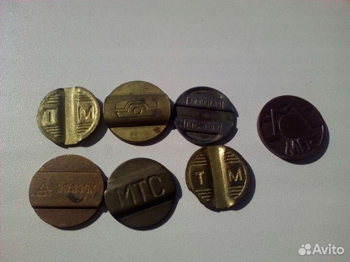 Коллекция телефонных жетонов