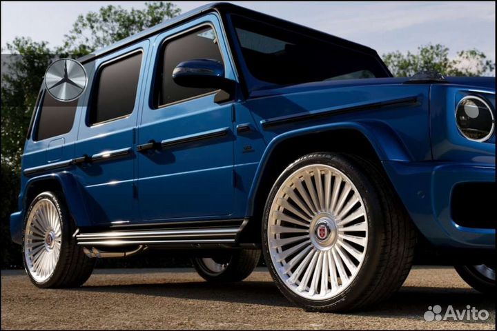 Кованые диски R24 на Mercedes-Benz AMG G63