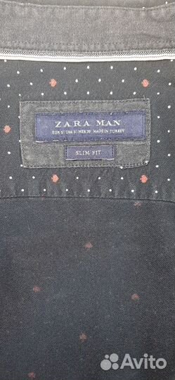 Рубашка zara муж размер S