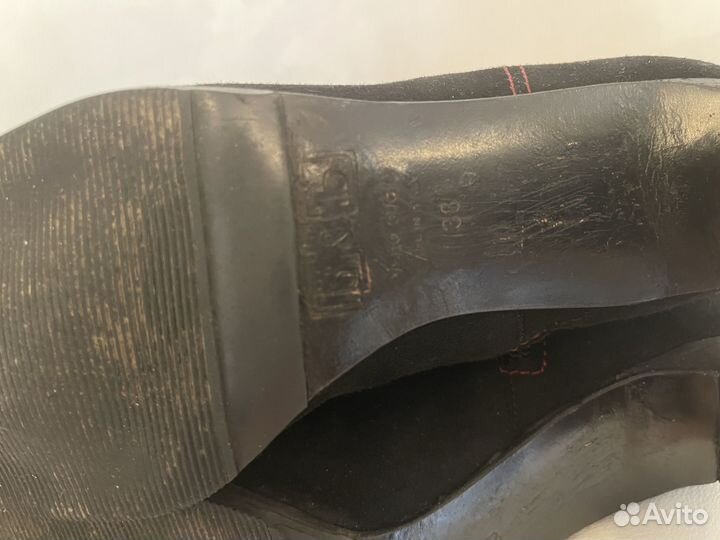 Итальянсие Полусапоги женские зимние 38 размера