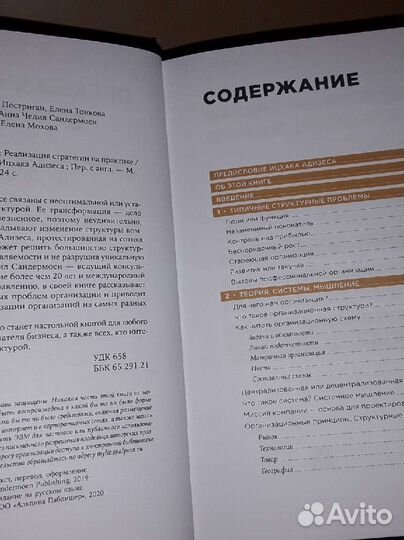 Сандермоен Ш. Организационная структура