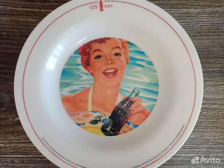 Тарелки Coca-Cola