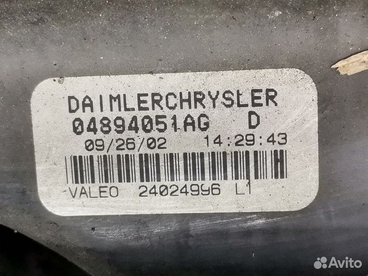 Трапеция для Chrysler Voyager 4