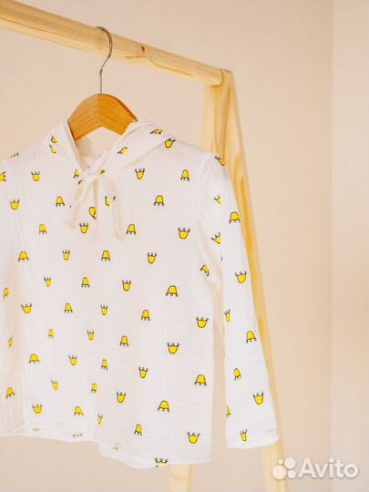 Туника и блумеры из муслина