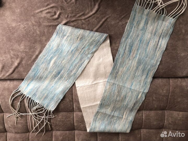 Шарф валяние