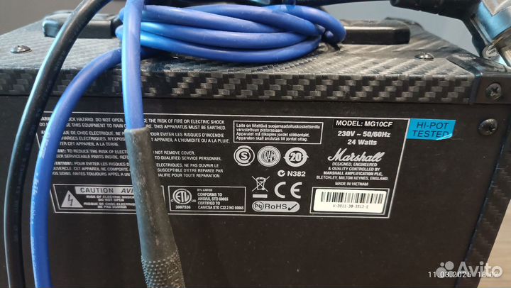 Гитарный комбоусилитель marshall