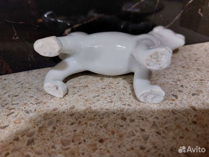 Статуэтки животных. лфз.фарфор.хрусталь
