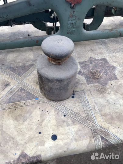 Весы с гирями СССР