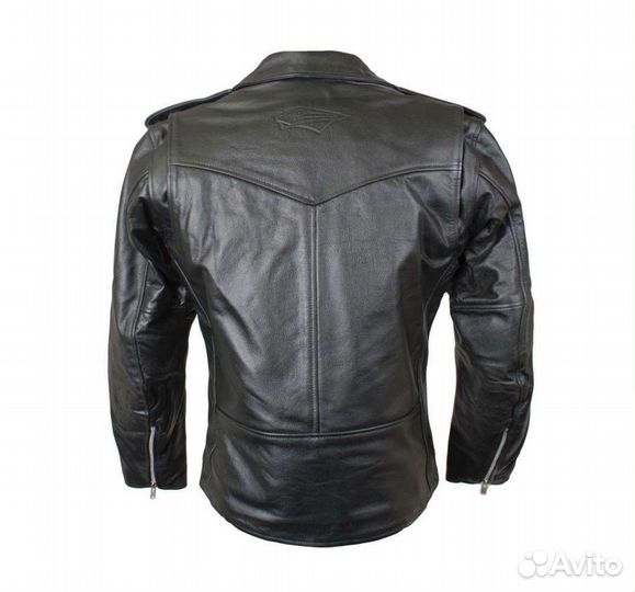 Мотокуртка кожаная мужская Rush Rocker