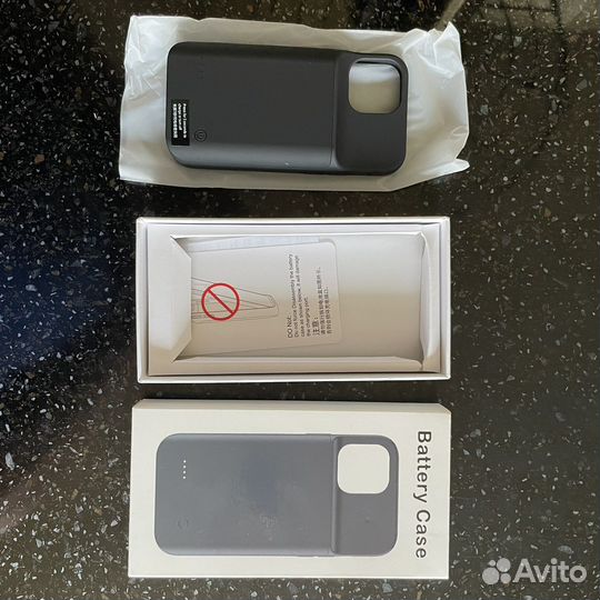 Чехол повербанк для iPhone 12 Mini Black