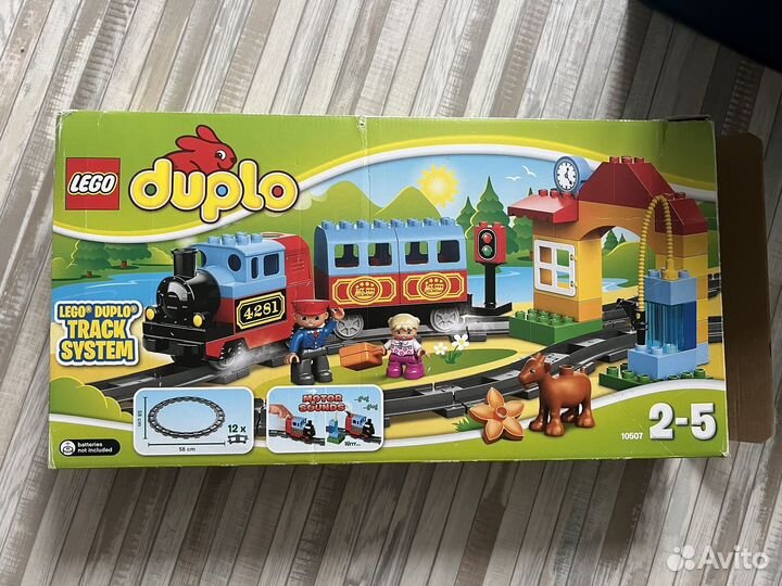 Lego duplo железная дорога