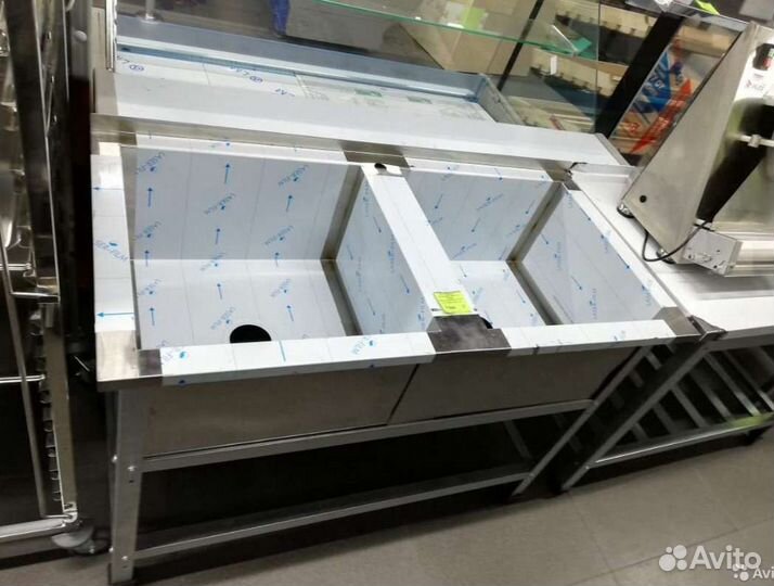 Ванна 2 мойки новая