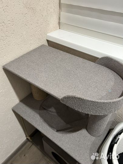 Домик для кошки с когтеточкой