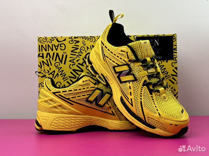 Ganni X New Balance 1906R Blazing Yellow