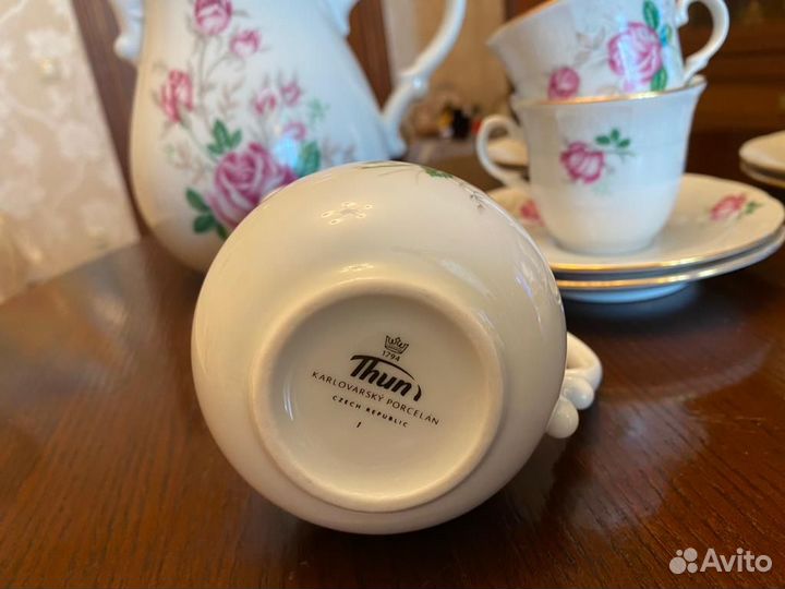 Чайно кофейный сервиз bohemia