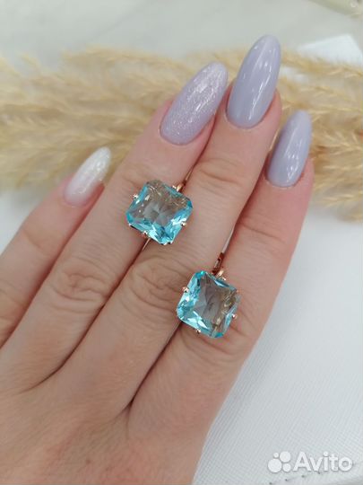 Серьги медицинский сплав