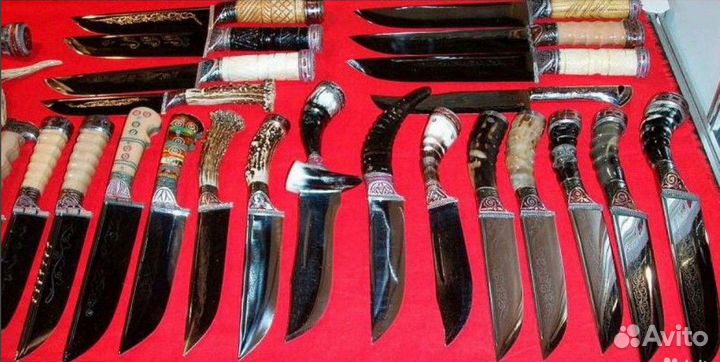 Узбекский нож Пчак ручка пластик