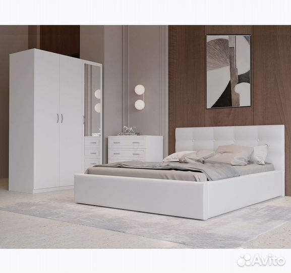 Спальный гарнитур Форест с матрасом в комплекте