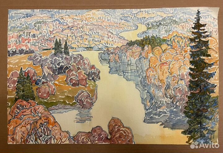 Красивый пейзаж, В.Корбан