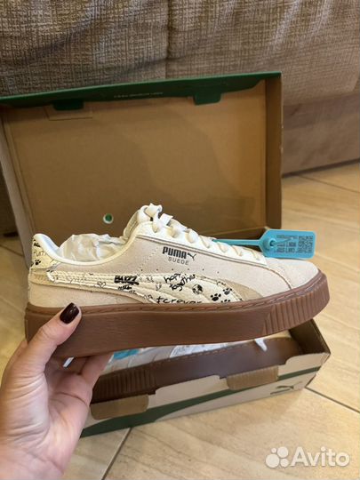 Puma suede platform 39 размер