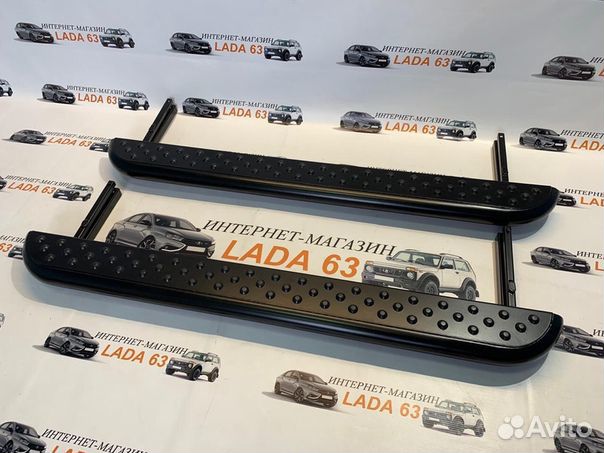 Подножки Эксклюзив для Лада 4х4,Урбан