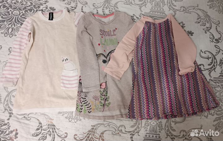 Одежда для девочки пакетом 110 116