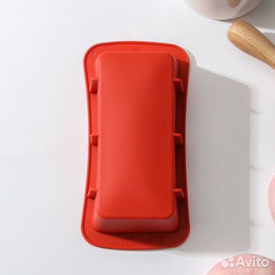 Силиконовая форма для выпечки Доляна «Хлеб», 16,58