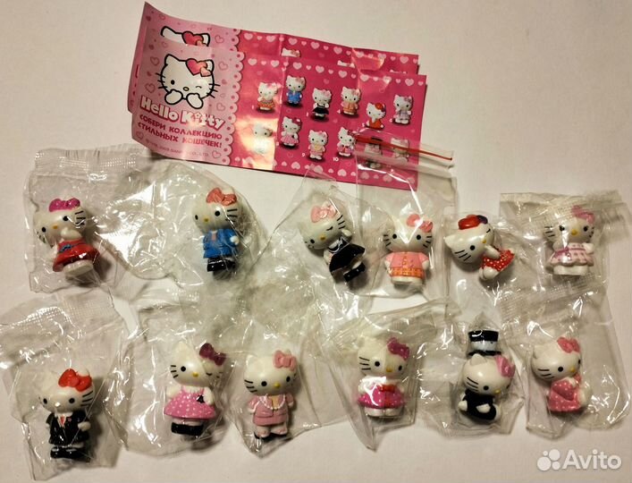 Разные серии киндер