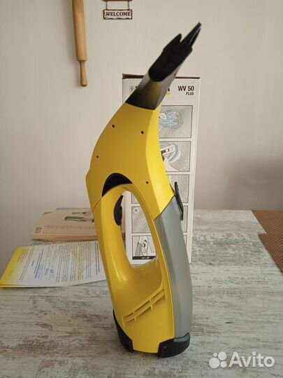 Аккумуляторный пылесос для мойки Керхер WV 50 Plus