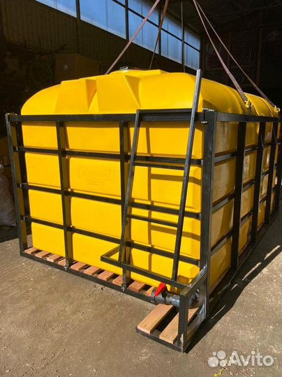 Емкость с полным сливом кассета 10000л