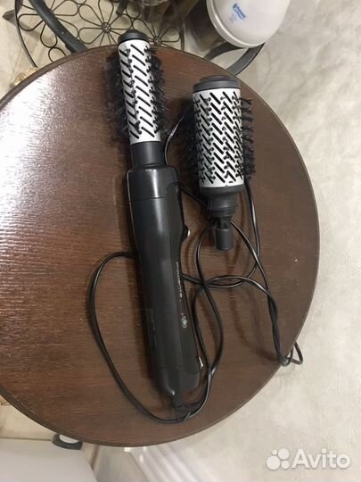 Фен с щеткой