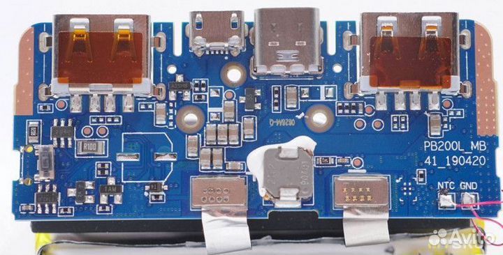 Контроллер, плата повер банка Redmi PB200LZM