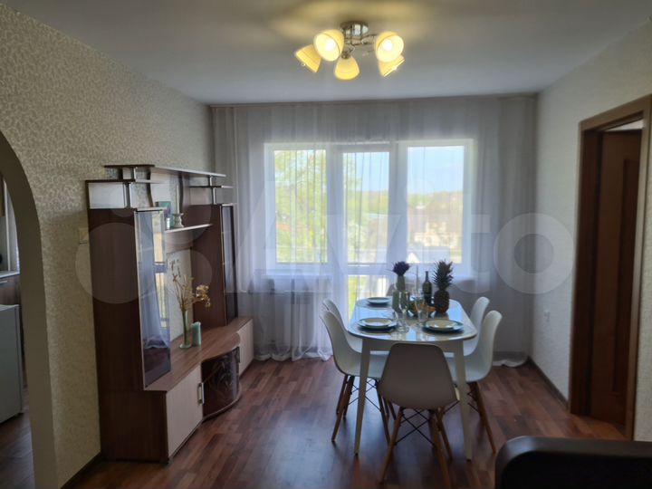 2-к. квартира, 44,2 м², 3 кровати