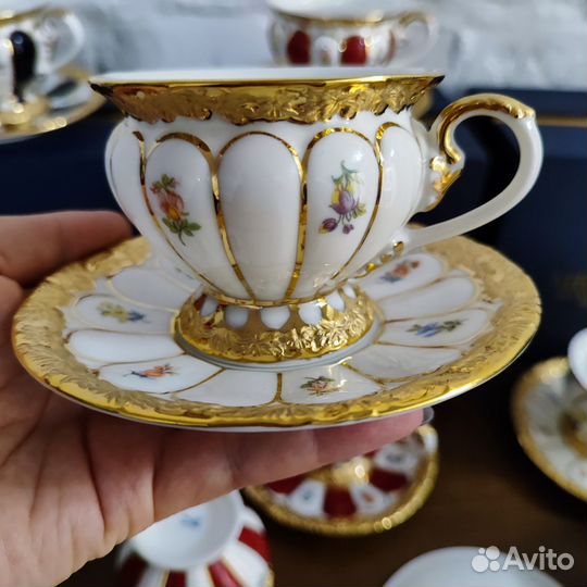 Meissen кофейные пары